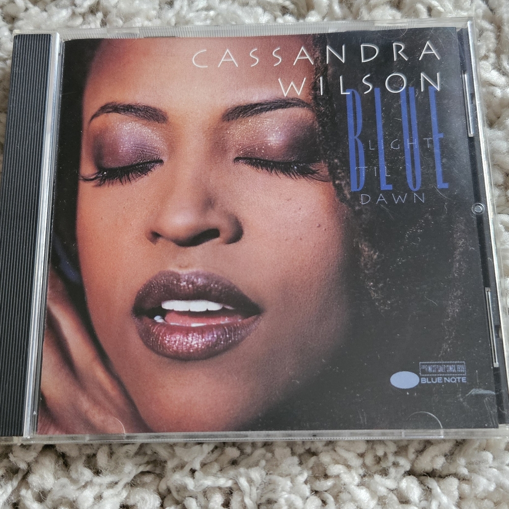 CASSANDRA WILSON CD -Blue Light Til Dawn.           #003